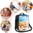 thumbnail image 5 of Bingfone Beach Starfish Shell Reusable Insulated Lunch Bag Cooler For Work School Picnic Or Travel, 5 of 7