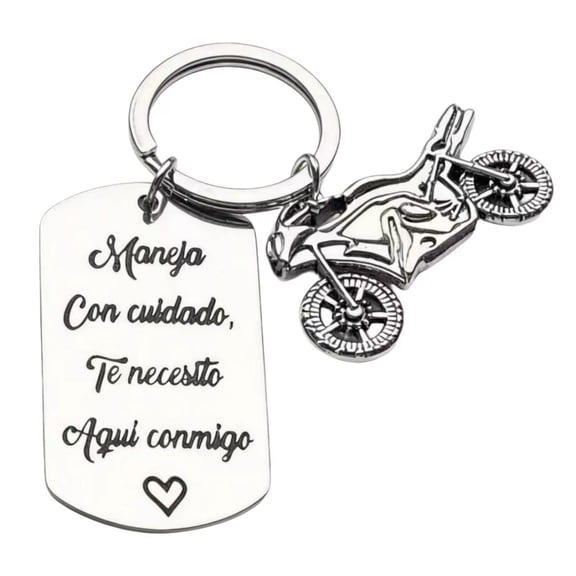Motorbike Metal Keychain for Men, Durable Motorcycle Keyring, Stylish Car Key Accessories, Portable Pocket Key Holder, Unique Biker Gift for Motorcycle Enthusiasts Birthday Festival Present