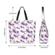 thumbnail image 5 of Disketp Orchids Flowers Bolsa Tote Estampada para Mujer, Bolso de Hombro y de Mano para Compras y Viajes, 5 of 8