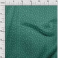 thumbnail image 3 of oneOone Cotton Poplin Teal Green Fabric Shoes Diy Clothing Quilting Fabric Print Fabric By Yard 42 Inch Wide, 3 of 5
