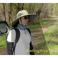 thumbnail image 3 of Men Wide Brim Sun Hats Upf50+ Waterproof Breathable Bucket Hat For Fishing, Hiking, Camping, 3 of 4