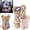 Style E, variant on 2-in-1 Plush Car Trash Can and Tissue Box, Cartoon Animal Design