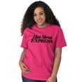 thumbnail image 4 of Hot Mess Express Rebel Girly Messy Women's Graphic T Shirt Tees Brisco Brands S, 4 of 6