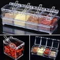 thumbnail image 5 of Ensemble de 4 Boîtes à Épices, Pots à Sel Transparents, Conteneur de Stockage pour Sel, 5 of 5