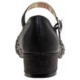 thumbnail image 5 of Badgley Mischka Little Kids Girls Block Heel Rhinestone Dress Shoes,   Black, 3, 5 of 8