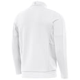 thumbnail image 3 of Men's Antigua White Golden State Valkyries Generation Quarter-Zip Pullover Top, 3 of 3