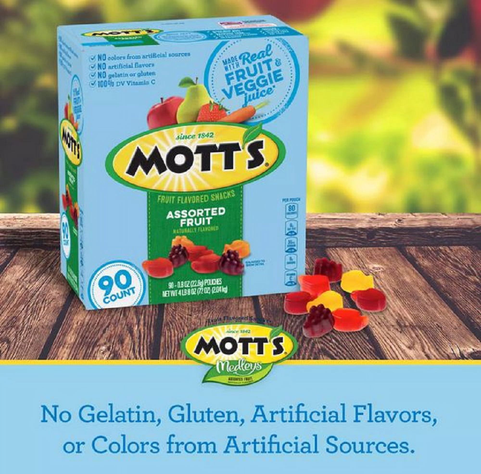 Mott's Medley Assorted Fruit Snacks (0.8 oz., 90 ct.)