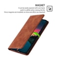 thumbnail image 4 of For Xiaomi Redmi Note 14 4G (164.84mm) Case Card Holder PU Leather Magnetic Closing Phone Cover - Da, 4 of 5