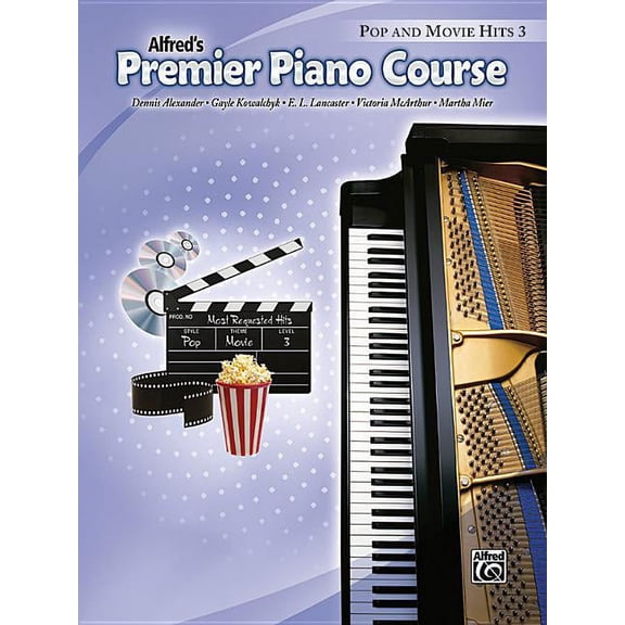 Premier Piano Course: Premier Piano Course Pop and Movie Hits, Bk 3 (Paperback)