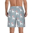 thumbnail image 3 of Naloa Cartoon Poodle Dog Men's Beach Shorts, Surfing shorts, Swim trunks, Quick Dry Swim Trunks for Surfing Beach Fun - Medium, 3 of 9