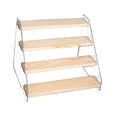 thumbnail image 1 of kurtrusly Shelf Riser For Cupcakes Perfumes Figures Clear Acrylic Display Easy Organization Long Lasting Cupcake Display Stand, 1 of 6