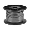 thumbnail image 1 of Unique Bargains 1/8" (3mm) 150ft 304 Stainless Steel Cable Wire Rope 7 x 7 Strands PVC Coated Aircraft Wire, 1 of 5