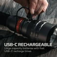 thumbnail image 4 of Nebo Davinci Powerful 12000 Lumen Rechargeable and Waterproof Handheld Flashlight, 4 of 7