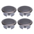 thumbnail image 2 of 4 Pcs 3-inch Marine Air Vent Cover, 316 Stainless Steel Vent Grill for RV Boats, Yachts Louvered Grille Cover Vent for Marine Use, Suitable for Marine Boats, RVs, 2 of 7