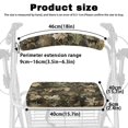 thumbnail image 6 of HELLHERO Camouflage Seat and Backrest Covers Reusable Rollator Seat Cover Dust Proof Easy Installation for Outdoor Park, 6 of 7