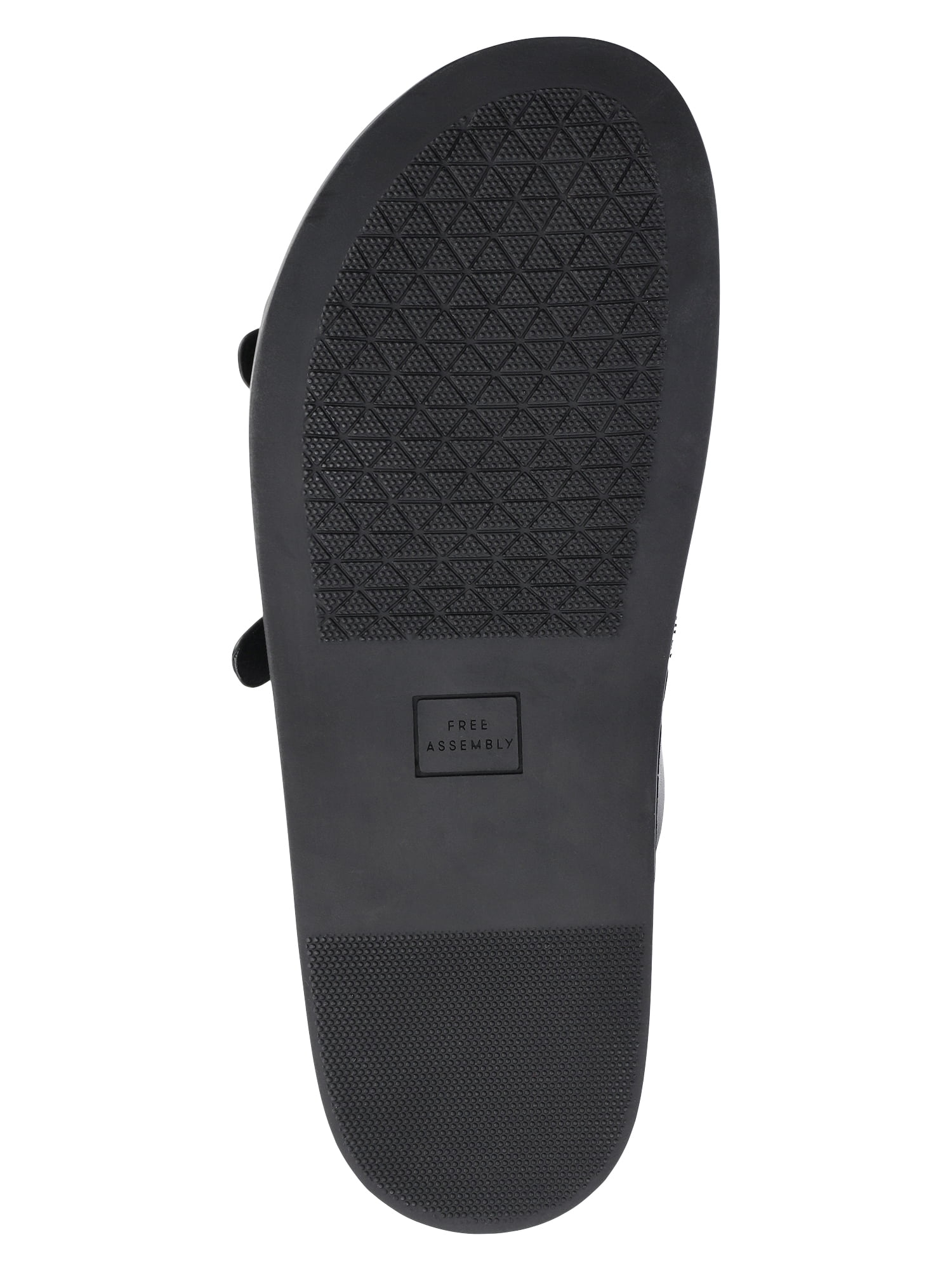 Free Assembly Women's Double Strap Footbed Slide Sandals
