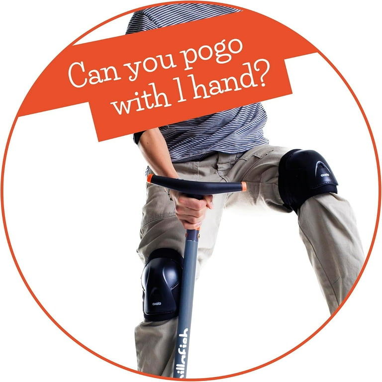 Chillafish Poogi Glow Pogo Stick, LED Lights, Centralized Balance