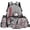 Cracked Baseball, variant on HUIACONG Fire & Ice Wolf Kids Backpack for Boys & Girls, Lightweight Daily Bookbag with Lunch Box, Pencil Case and Insulated Water Bottle Sleeve, Practical 4PCS Backpack Set for Students Ages 10-12