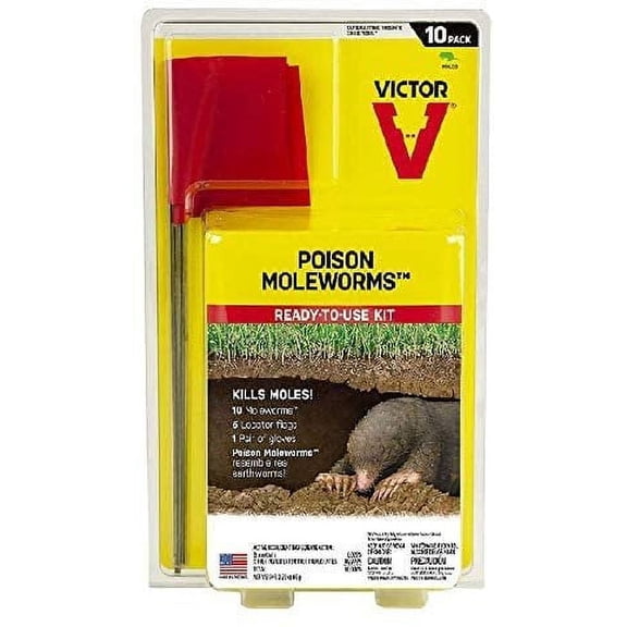 Victor Poison Moleworm Bait - For Moles - Single Pack