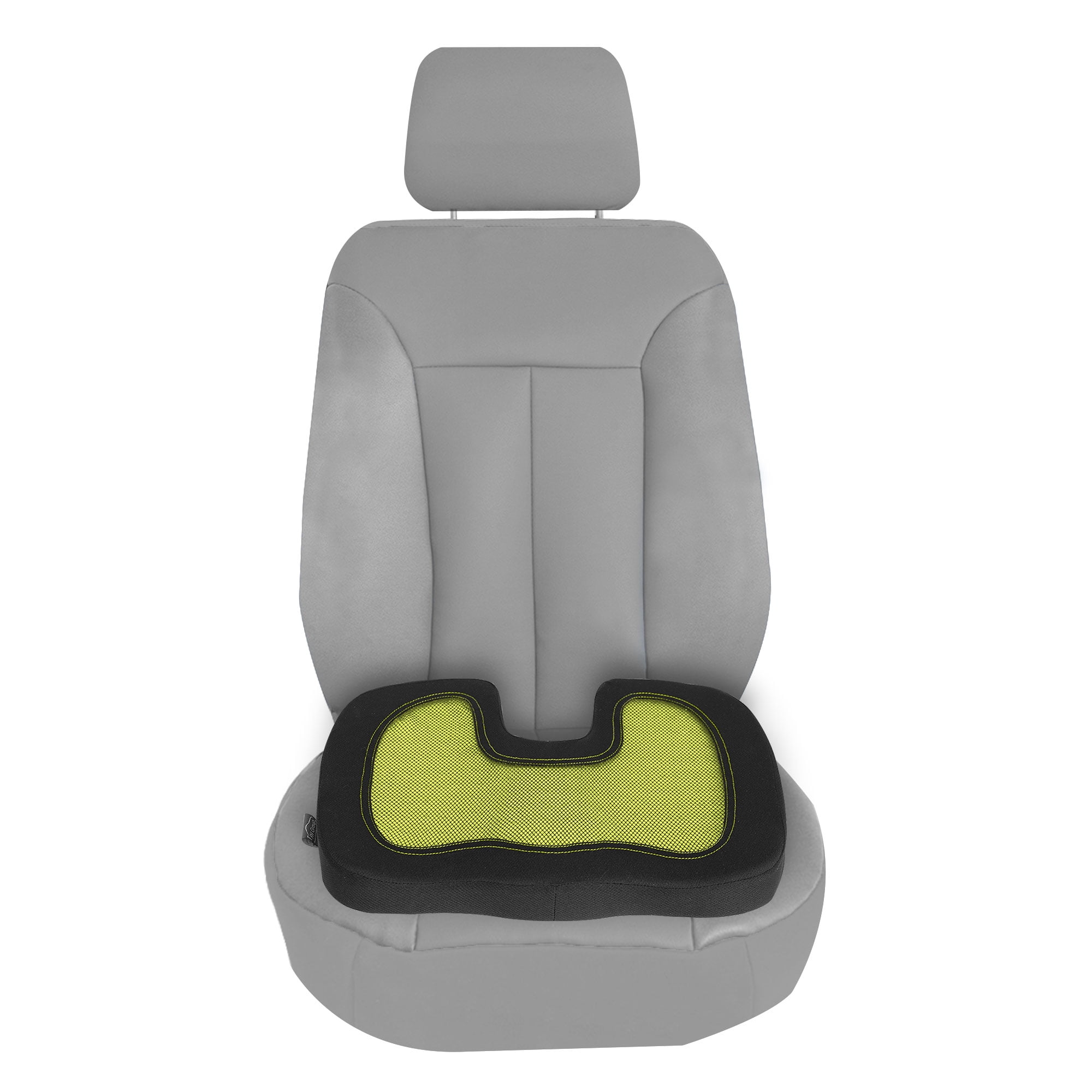 SWISS DRIVE CAR SEAT CUSHION WITH MEMORY FOAM AND COOLING GEL OFFICE HOME
