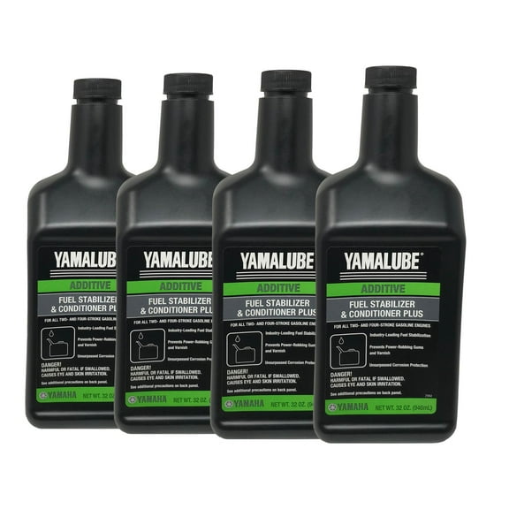 Yamaha OEM Fuel Stabilizer & Conditioner Plus ACC-FSTAB-PL-32 - 4 Pack