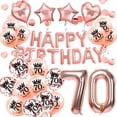 thumbnail image 3 of Kit de decoración Amawill Happy 70 Birthday Set 70 años, 3 of 4