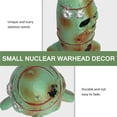 thumbnail image 2 of Adorno De Resina De Bomba De Calavera, Decoración De Esqueleto De Ojiva Nuclear De Simulación Pequeña Para Patio, Jardín, Hogar, Escritorio, Decoración De Halloween Vogacara HA026637-04, 2 of 7