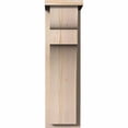 thumbnail image 2 of 7 1/2"W x 10"D x 26"H Yorktown Smooth Corbel w/Backplate, Douglas Fir, 2 of 9