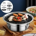 thumbnail image 6 of Axioma Korean Barbecue Grill Barbecue Stove Charcoal Grill for Indoors/Outdoors Korean 23.5cm, 6 of 10