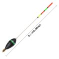 thumbnail image 2 of La pesca de madera vertical de la boya 15g 20g 25g 30g flota el flotador largo de madera de la pesca de la cola, 2 of 7