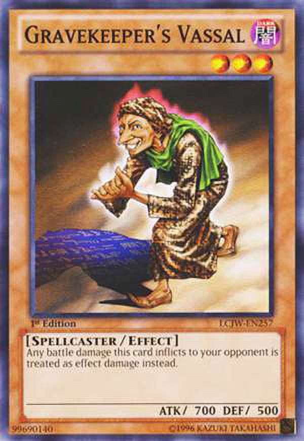 YuGiOh Legendary Collection 4: Joey's World Common Gravekeeper's Vassal LCJW-EN257