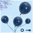thumbnail image 2 of iTi Navy Blue Balloons Garland Kit-120 Pcs 18/10/12/5 Inch Navy Blue Balloon Difference Size Hight Quality Latex Balloons As Party Decorations for Bachelorette Party Graduation Wedding Baby Shower, 2 of 5