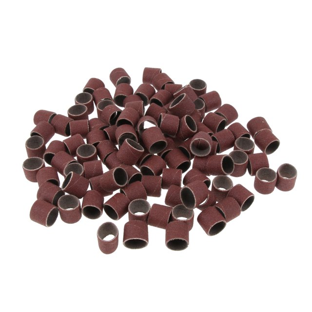 100 Piezas De Tambores De Lijado Bandas De Lijado Mangas Para Herramientas 180 180 Sunnimix Mangas de bandas de lijado