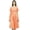 Peach, variant on Bimba Women's Short Sleeve Linen Shift Dress With Belt Casual Dresses