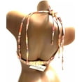 thumbnail image 4 of Victoria's Secret For Love & Lemons Strappy Bralette Orange Lilac Purple Pink Rose Satin Lace Size S-DD NWT, 4 of 4