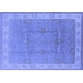 thumbnail image 1 of Ahgly Company Indoor Rectangle Oriental Blue Traditional Area Rugs, 2' x 3', 1 of 4