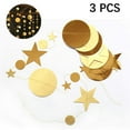 thumbnail image 2 of Twinkle Little Star Party Garland Glitter Hanging Moon Star Ornament Niños Cumpleaños Bday Baby Shower Boda Ramadan EID Graduation Party Supplies Zhivalor 221135-1, 2 of 4