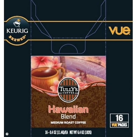Keurig Vue Tully's Hawaiian Blend 16 Ct