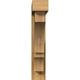 thumbnail image 2 of Ekena Millwork 6"W x 32"D x 32"H Balboa Block Rough Sawn Bracket w/ Offset Brace, Western Red Cedar, 2 of 25