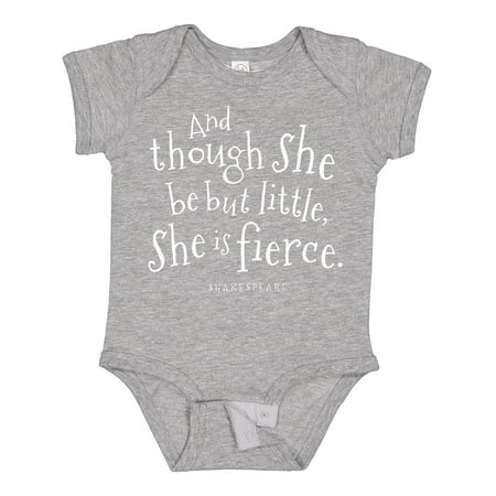 

Inktastic Shakespeare Lover Quote Boys or Girls Baby Bodysuit