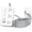 White-braided cord, variant on JcBlaon Power Strip 6-Outlets Surge Protector Power Strip 5ft Long Extension Cord