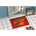 thumbnail image 2 of Carolines Treasures MW1151MAT Reach for the Claws Door Mat Indoor Rug or Outdoor Welcome Mat 18x27 Doormat 18H X 27W, 2 of 2