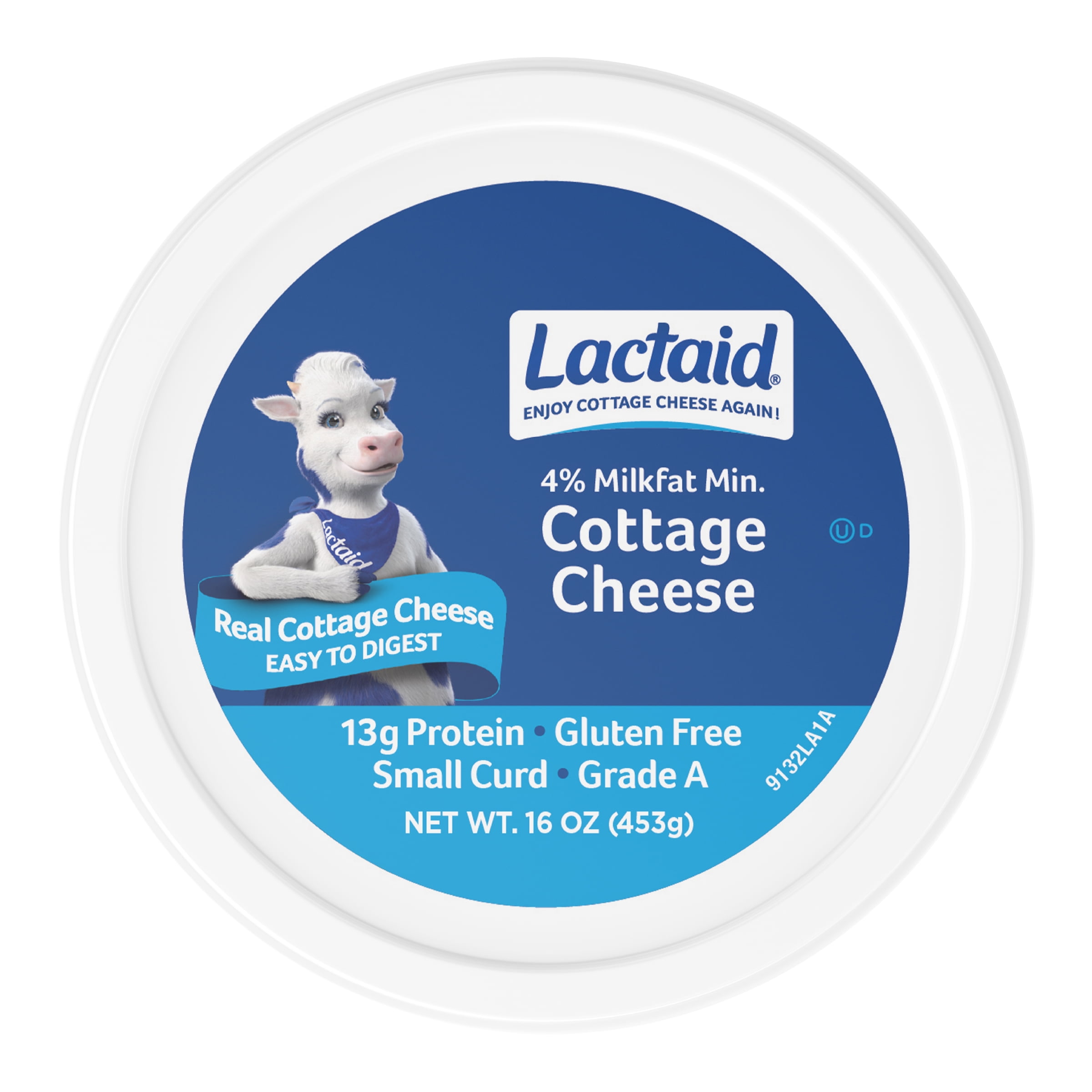 Lactaid Lactose-Free 4% Cottage Cheese, 16 oz