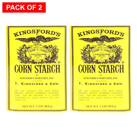 Kingsford's Corn Starch, 454 g (16.01oz) Pack of 2