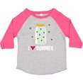 thumbnail image 3 of Inktastic I Love Summer Cute Fireflies Boys or Girls Toddler T-Shirt, 3 of 5