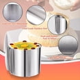 thumbnail image 2 of Anillo para Pastel de Acero Inoxidable Ajustable de 6 A 12 Pulgadas, Anillos para Hornear de Acero Inoxidable de 6 Pulgadas de Alto, Moldes para Pastel Redondos, 2 of 5