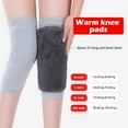 thumbnail image 4 of 1 Pair Winter Soft Thermal Knee Braces, Comfortable Leg Warmers Sleeves for Skiing, Cycling, Camping & Running, Arthritis Relief & Tendonitis Support, 4 of 10