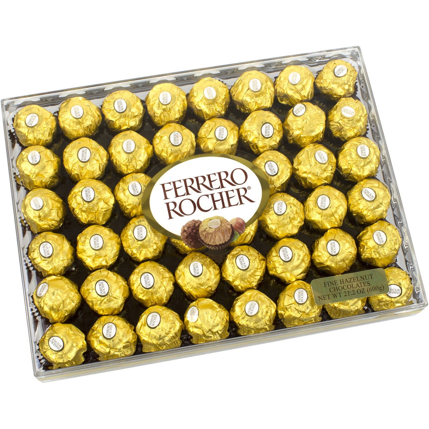 Ferrero Rocher Fine Hazelnut Chocolates, 48 count by Ferrero Rocher