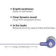 thumbnail image 3 of Panasonic ErgoFit In-Ear Earbud Headphones, Purpule, 3 of 4