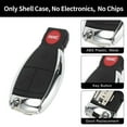 thumbnail image 4 of Unique Bargains Key Shell Case Keyless Entry Remote Key Fob Replacement for Mercedes-Benz C300 E350 E550 ML350 GL450 S550 E320 ML CL SL SLK GLK 08-11 4 Buttons, 4 of 7